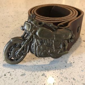 Vintage Motorcycle Belt